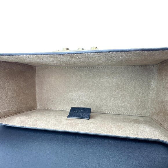 Gucci  Padlock GG Supreme Top Handle Shoulder Bag Beige 603221 - Picture 9 of 10